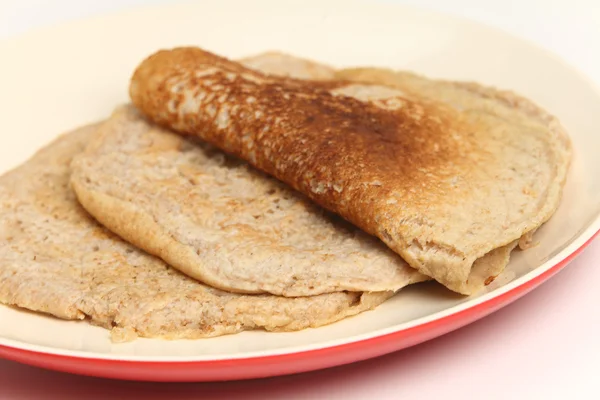 North Staffs oatcakes side view — Stock Photo, Image