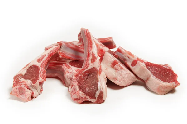 Fresh raw lamb chops — Stockfoto