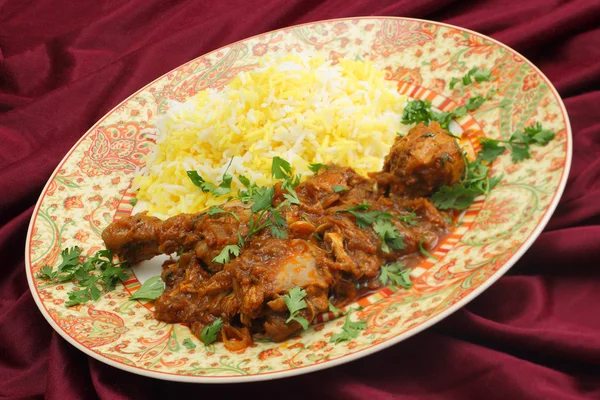 Butter chicken tilted — Stock Photo, Image