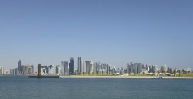 Doha manzarası panorama