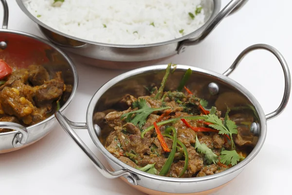 Lamb curry night — Stock Photo, Image