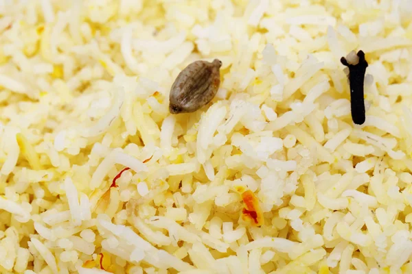 Шафрановый рисовый макро — стоковое фото