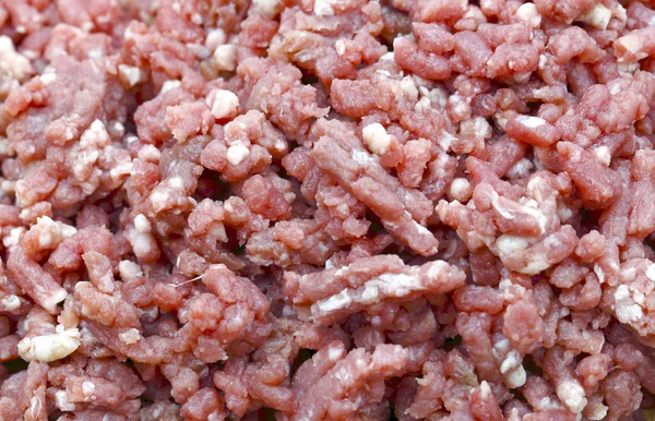 Raw minced beef background — Stock Photo, Image