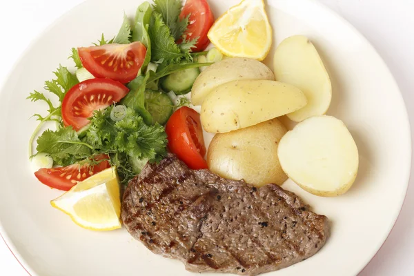 Minuut steak close-up — Stockfoto