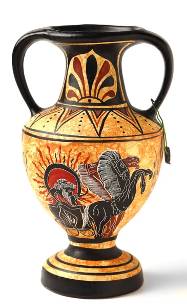 Эллинистическая амфора сувенира на Кипре — стоковое фото