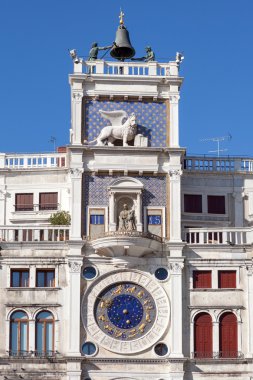 The Clock Tower in Venice clipart