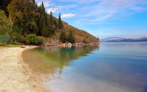 Gondolatok a Korfu — Stock Fotó