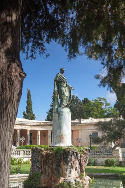 Corfu Adam statue — Stock Photo, Image