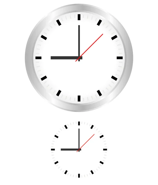 Reloj Vector — Vector de stock