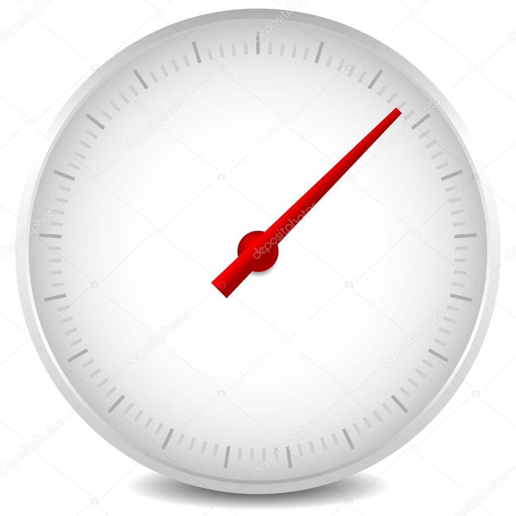 Stopwatch  with red arow