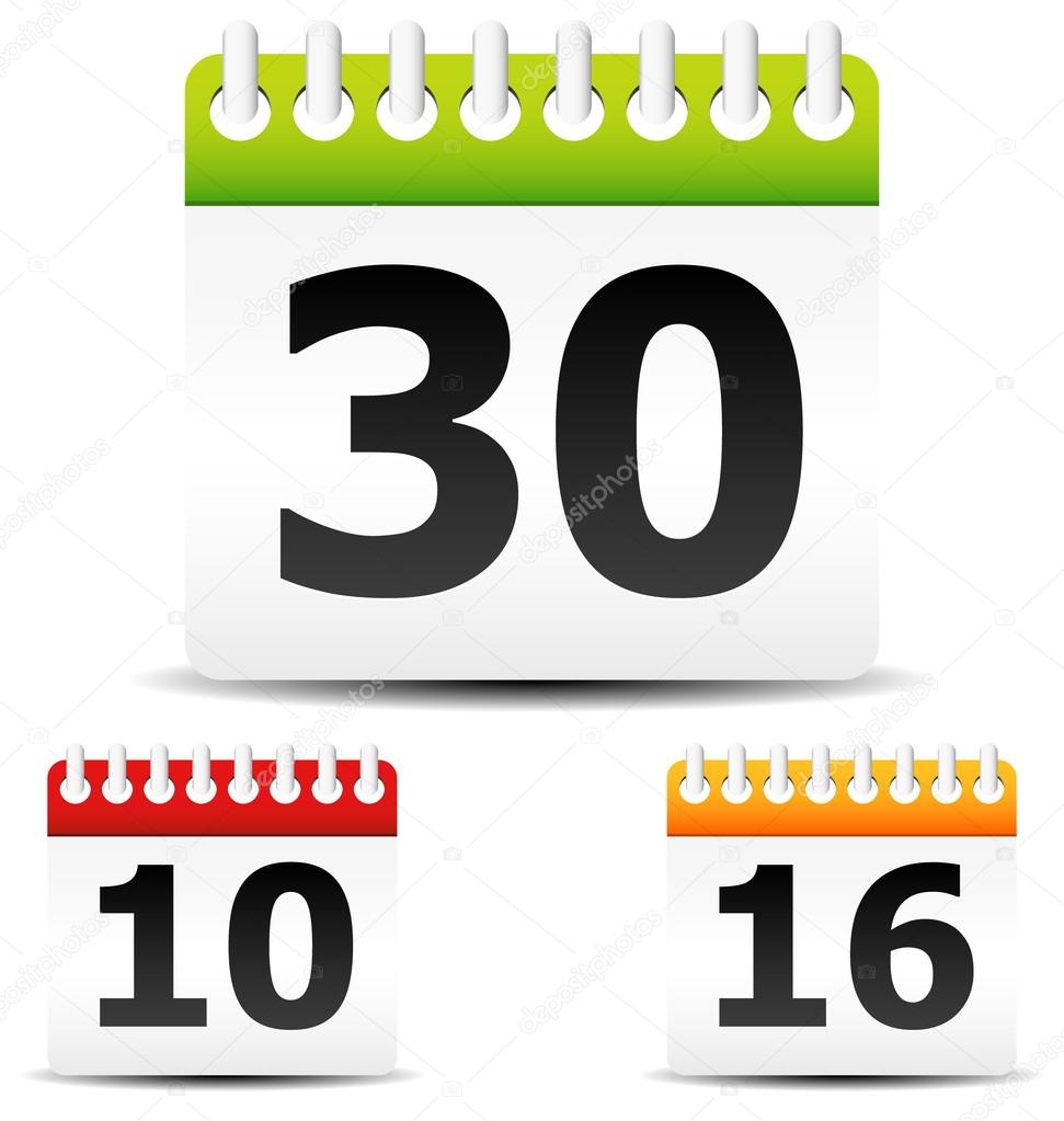 Calendar Icon. Date time, appointment, deadline planning design element, vector icon.