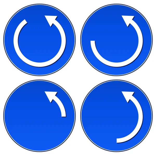 Circulaire pijlen concept — Stockvector