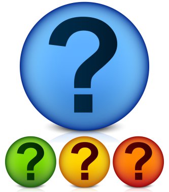 soru işareti. Quiz, noktalama, bilmece, soru sormak vektör çizim