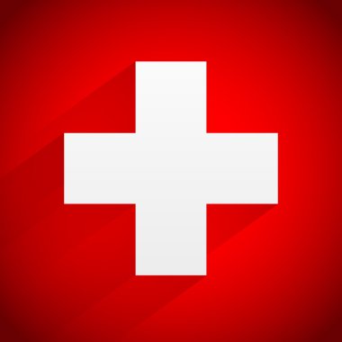 ilk yardım, ambulans kavramı vektör.