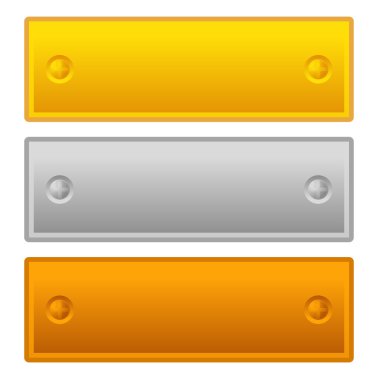 boş plak, tabela şablonları