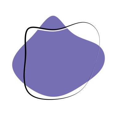 Rastgele leke, mürekkep lekesi. Çakıl taşı, taş siluet. Organik leke, leke, leke şeklinde. Sıçra, Fleck. Bir damla sıvı, sıvı. Mürekkep lekesi, benekli düzensiz şekil. Temel, basit yuvarlak, pürüzsüz jel formu - stok vektör çizimi, klip- sanat grafikleri