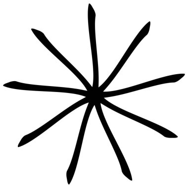 Soyut dairesel çizim. Şekilsiz, şekilsiz, sanatsal element, şekil. Girdap, girdap, girdap, girdap motifi ve mandala - stok vektör illüstrasyonu, klip-sanat grafikleri