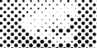 Yarıton, rastgele daireler, rastgele noktalar desen, doku, arkaplan illüstrasyonu - stok vektör illüstrasyonu, klip- sanat grafikleri