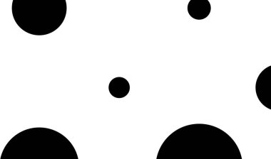 Yarıton, rastgele daireler, rastgele noktalar desen, doku, arkaplan illüstrasyonu - stok vektör illüstrasyonu, klip- sanat grafikleri