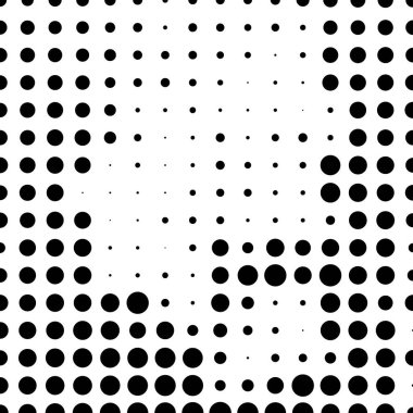 Yarıton, rastgele daireler, rastgele noktalar desen, doku, arkaplan illüstrasyonu - stok vektör illüstrasyonu, klip- sanat grafikleri