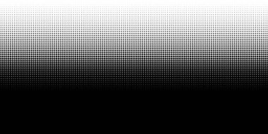 Siyah ve beyaz yarım ton, noktalı, daireler, arka plan, arka plan. Noktalar, noktalar desen - stok vektör illüstrasyonu, klip- sanat grafikleri