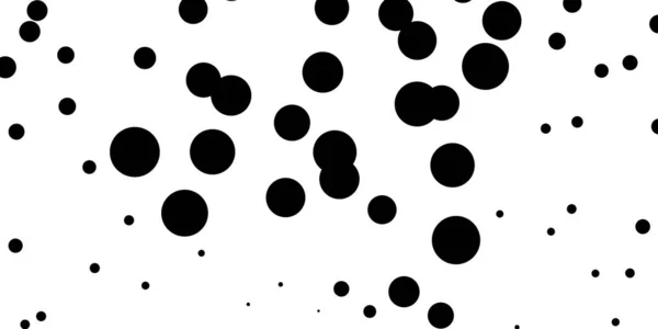 Halftone Τυχαίοι Κύκλοι Μοτίβο Τυχαίων Κουκίδων Υφή Απεικόνιση Φόντου Εικονογράφηση — Διανυσματικό Αρχείο