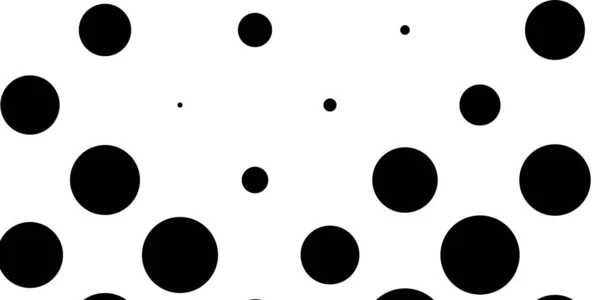 Halftone Random Circles Random Dots Pattern Texture Background Illustration Stock — Stock Vector