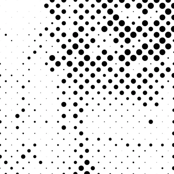 Halftone Τυχαίοι Κύκλοι Μοτίβο Τυχαίων Κουκίδων Υφή Απεικόνιση Φόντου Εικονογράφηση — Διανυσματικό Αρχείο
