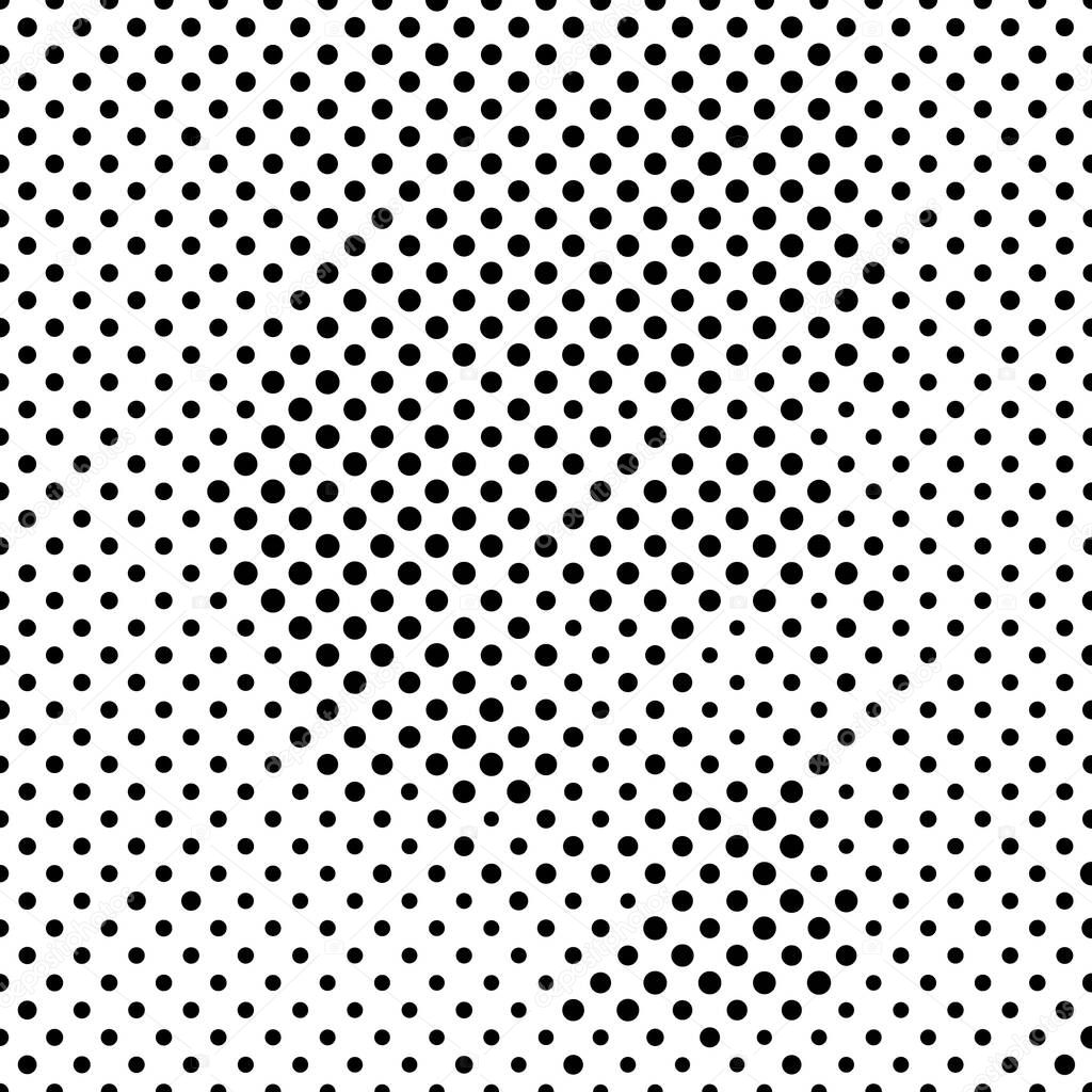 Halftone, random circles, random dots pattern, texture, background illustration - stock vector illustration, clip-art graphics