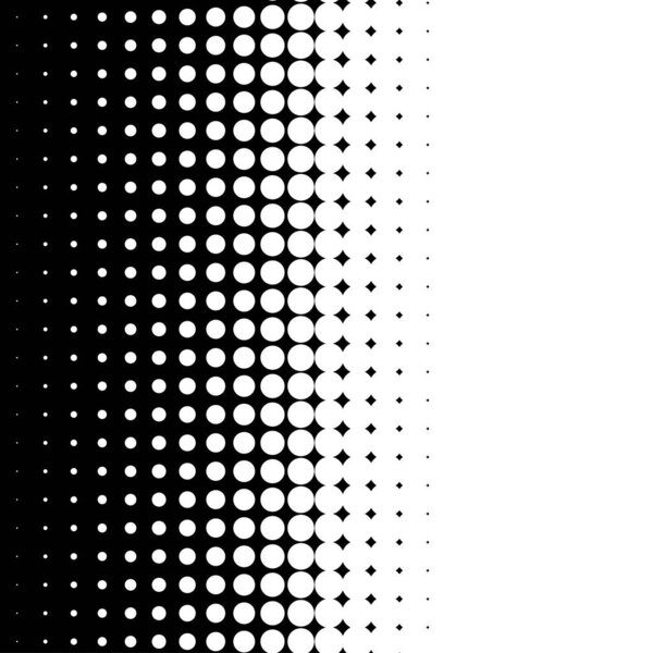 Black and white halftone, dotted, circles pattern, background, backdrop. Dots, Polka dots pattern