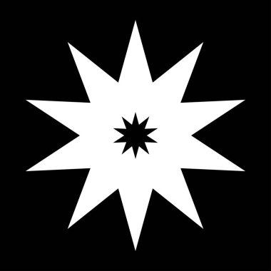 Yıldız, yıldızcık şekli, element vektörü