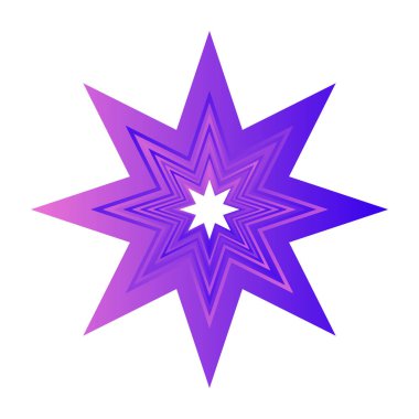 Yıldız, yıldızcık şekli, element vektörü