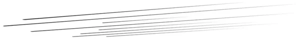 Recta Paralela Dinámica Líneas Irregulares Rayas Elemento Acción Ráfaga Líneas — Archivo Imágenes Vectoriales