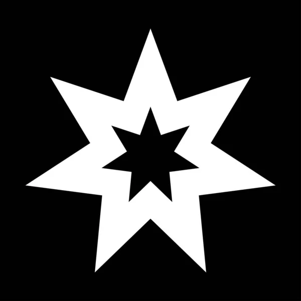 Αστέρι Σχήμα Στάρλετ Διάνυσμα Στοιχείου — Διανυσματικό Αρχείο