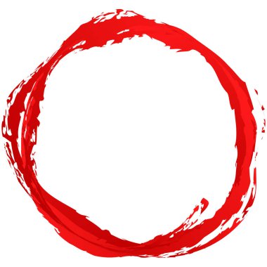 Çirkin desenli daire elementi, şekli. Dairesel grunge şekli