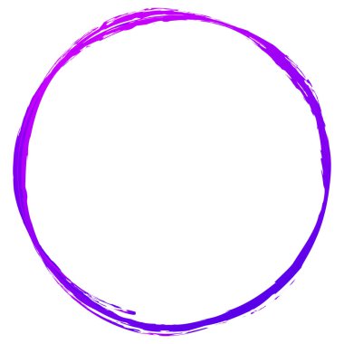 Çirkin desenli daire elementi, şekli. Dairesel grunge şekli