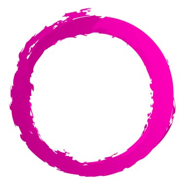 Çirkin desenli daire elementi, şekli. Dairesel grunge şekli