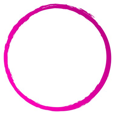 Çirkin desenli daire elementi, şekli. Dairesel grunge şekli