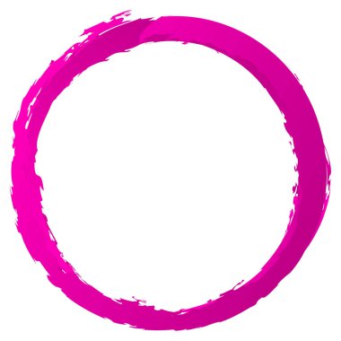 Çirkin desenli daire elementi, şekli. Dairesel grunge şekli