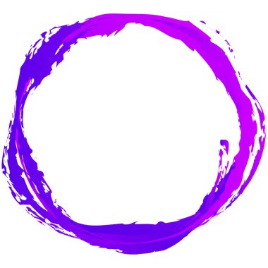 Çirkin desenli daire elementi, şekli. Dairesel grunge şekli