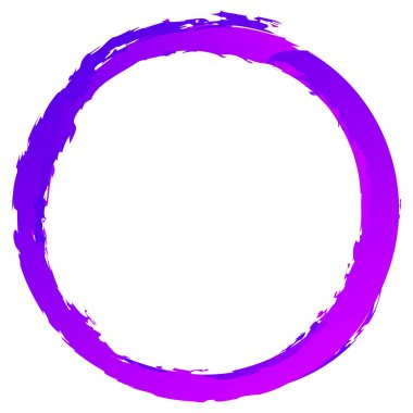 Çirkin desenli daire elementi, şekli. Dairesel grunge şekli