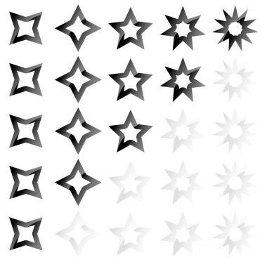 Yıldız derecelendirme elemanı Ödül, kalite seviyesi, kullanıcı memnuniyeti, sıralama, tatmin konsepti simgeleri - hisse vektörü illüstrasyonu, klip- sanat grafikleri