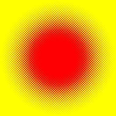 Pop sanat, polka noktalar, daireler yarım ton, komik efekt deseni - stok vektör illüstrasyonu, klip- sanat grafikleri