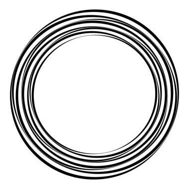 Çember, oval, elipse kontur grafikleri