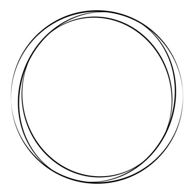 Çember, oval, elipse kontur grafikleri