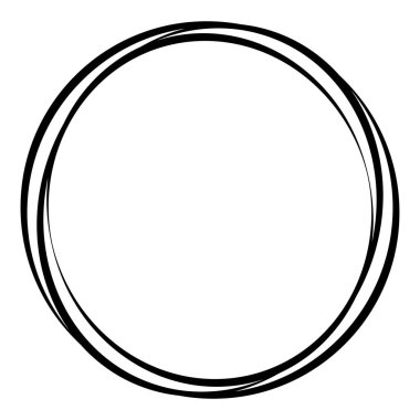 Çember, oval, elipse kontur grafikleri