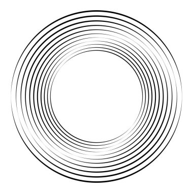 Çember, oval, elipse kontur grafikleri