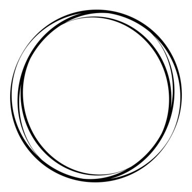 Çember, oval, elipse kontur grafikleri