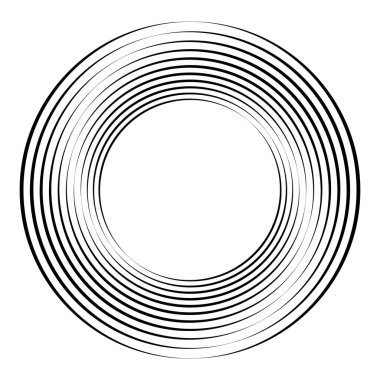 Çember, oval, elipse kontur grafikleri