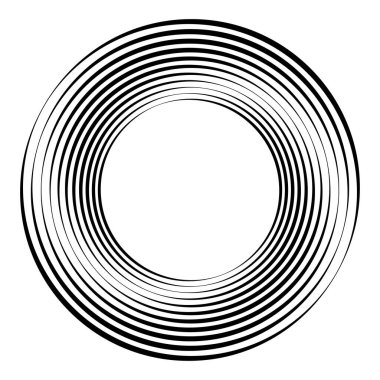 Çember, oval, elipse kontur grafikleri